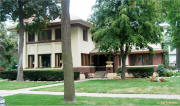 Arthur Dunham House - Berwyn, Illinois - Prairie Architecture on Rick's Wright-site on McNees.org