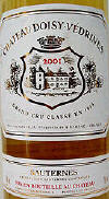 Chateau Doisy-Vedrines 2001