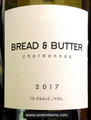 Bread and Butter California Chardonnay 2017