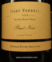 Gary Farrell Sonoma County Russian River Valley Pinot Noir 2014