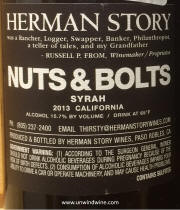 Herman Story Nuts & Bolts 2013