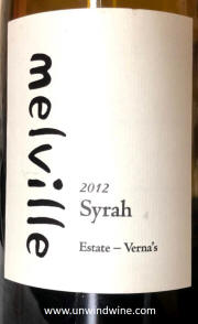Melville Estate Verna's Syrah 2012