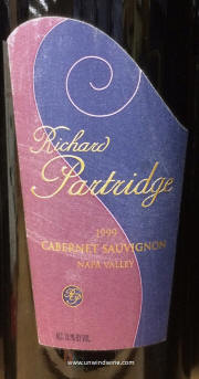 Partridge Napa Valley Cabernet Sauvignon 1999