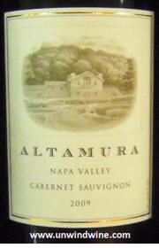 Altamura Napa Valley Cabernet Sauvignon 2009