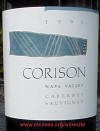 Corison Napa Valley Cabernet Sauvignon 1999