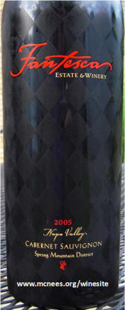 Fantesca Estate Winery Cabernet Sauvignon 2005 bottle