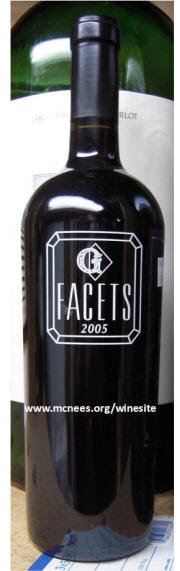 Gemstone Facets Napa Red Wine Blend 2005