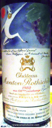 Chateau Mouton Rothschild 1982