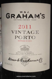 Graham's Vintage Port 2011