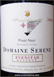 Domaine Serene Evenstad Reserve Pinot Noir 2003