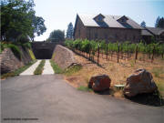 Ladera Winery cave entrance