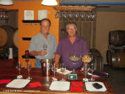 Jim Law, owner/winemaker, Linden Vineyards & Rick McNees