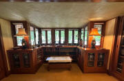 Frank Lloyd Wright Allen House WIchita Living Room Prow