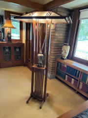 Frank Lloyd Wright Allen House WIchita Living Room Floorlamp