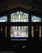 Frank Lloyd Wright Artglass - Dana Thomas House Springfield, IL