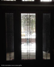 Frank Lloyd Wright Lightscreen Recreation - Allen House