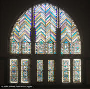 Prairie architecture artglass windows - First Congregational Church Western Springs, IL