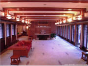 Frank Lloyd Wright Robie House - Living room east
