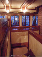 Frank Lloyd Wright Robie House Stairwell 