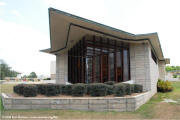Frank Lloyd Wright architecture at Florida Southern College in Lakeland, Florida - Danforth Chapel