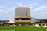 Frank Lloyd Wright architecture on Florida Southern College in Lakeland, Florida - Anne Pfeiffer Chapel