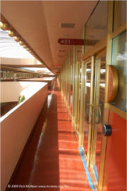 Frank Lloyd Wright's Main Civic Center - hallway