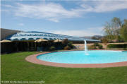 Frank Lloyd Wright's Marin Civic Center Garden Pool