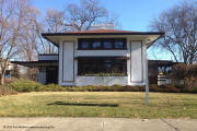 Frank Lloyd Wright Architecture in LaGrange - Stephen Hunt House - Front