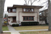 Prairie architecture in Oak Park, IL - Phillip Griess House at 716 Columbian Ave.