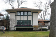 Prairie architecture in Oak Park, IL - Robert Erskine House at 714 Columbian Ave.