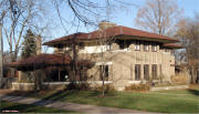 Prairie Architecture in Decateur, IL - Robert Mueller House 1 Miliken Place