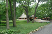 Frank Lloyd Wright architecture - Dr. & Mrs. Richard Davis House in Marion, Indiana