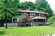 Frank Lloyd Wright architecture in South Bend, Indiana - Kersey Rhodes House 715 W Washington, St. 