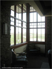 Prairie architecture in Hammond, IN - Lost Marsh - Interior Windows