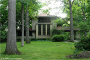 Prairie architecture in Ft Wayne, Indiana - J B Franke House by Barry Byrne