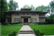 Prairie architecture house at 405 W. 58th Street, Kansas City, MO