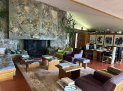 Frank Lloyd Wright Bott House Kansas City Living Room