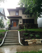 Prairie architecture house at 893 Goodrich Ave St Paul, MN