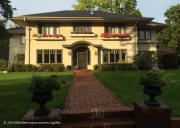 Prairie Architecture - -  Phillip McQuillan House , 26 Kenwood Parkway, St Paul, MN, Ellerbe & Round, 1914