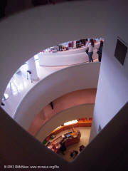 FLW Guggenheim Museum Giftshop Atrium