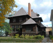 Frank Lloyd Wright's George W. Smith House - 404 So. Home Ave., Oak Park - 1898