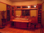 Frank Lloyd Wright Home Dining Room Study