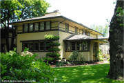 Prairie architecture - John S Van Bergen 432 Elmwood Oak Park 