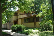 Prairie architecture - John S Van Bergen Blondeel House I 436 Elmwood Oak Park 