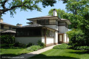 Prairie architecture - John S Van Bergen Blondeel House III 426 Elmwood Oak Park 