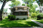 Prairie architecture - John S Van Bergen Blondeel House III 426 Elmwood Oak Park 