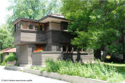 John S Van Bergen Prairie architecture - Yerkes House 450 Iowa - Oak Park, IL 