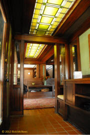 William Martin House - Frank Lloyd Wright - Entry Hall - Foyer