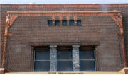 Prairie architecture - TFNHS Calumet City, IL - East Entrance Ornamentation - 1943