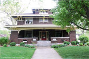Prairie architecture in Quincy, Illinois - Singleton House